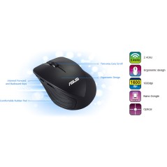 Asus WT465 - BLACK | Premium Performance & Sleek Design | 90XB0090-BMU040